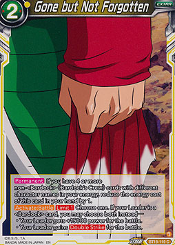 Gone but Not Forgotten