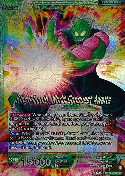 King Piccolo // King Piccolo, World Conquest Awaits