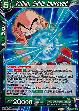 Krillin, Skills Improved