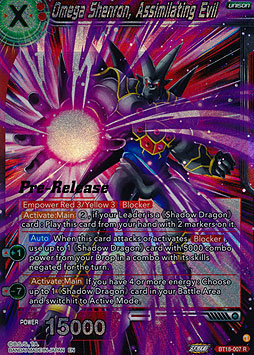 Omega Shenron, Assimilating Evil
