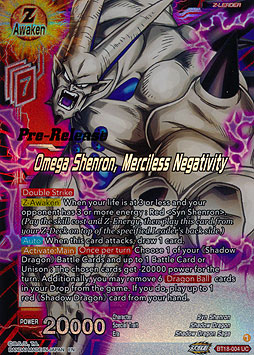 Omega Shenron, Merciless Negativity
