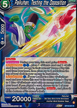 Paikuhan, Testing the Opposition