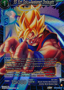 SS Son Goku, Awakened Onslaught