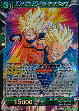 SS Son Goten & SS Trunks, Unfurled Potential