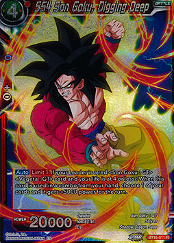 SS4 Son Goku, Digging Deep