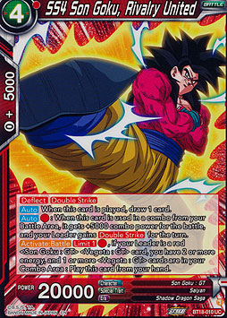 SS4 Son Goku, Rivalry United