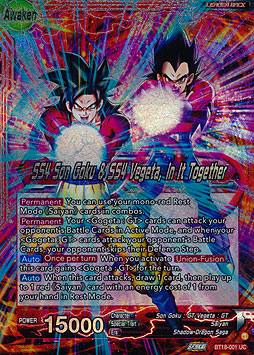 Son Goku & Vegeta // SS4 Son Goku & SS4 Vegeta, In It Together