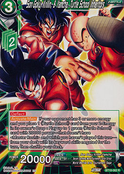 Son Goku, Krillin, & Yamcha, Turtle School Inheritors