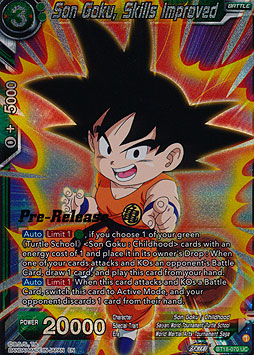 Son Goku, Skills Improved