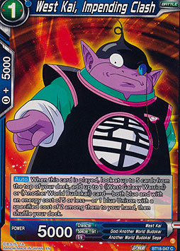 West Kai, Impending Clash