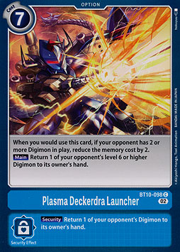 Plasma Deckerdra Launcher