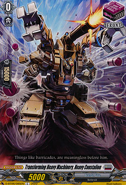 Heavy Machinery Conversion, Heavy Constalion