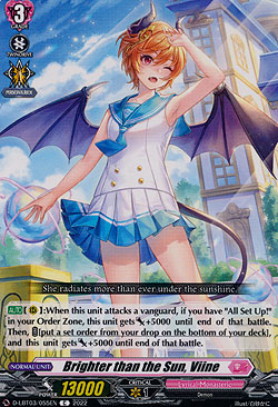 Brighter than the Sun, Viine