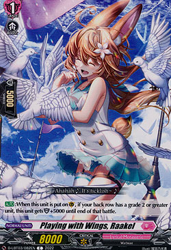 Playing with Wings, Raakel