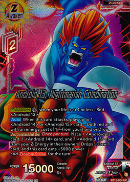 Android 13, Nightmarish Combination