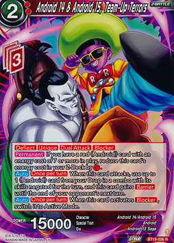 Android 14 & Android 15, Team-Up Terrors