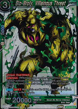 Bio-Broly, Villainous Threat