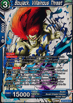 Boujack, Villainous Threat