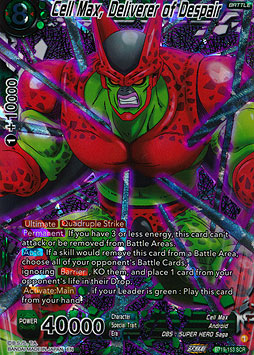 Cell Max, Deliverer of Despair
