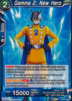 Gamma 2, New Hero