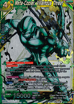 Meta-Cooler, Villainous Threat