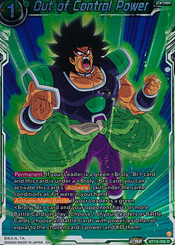 Out of Control Power