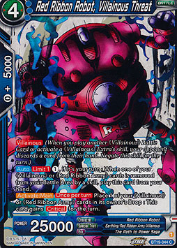 Red Ribbon Robot, Villainous Threat