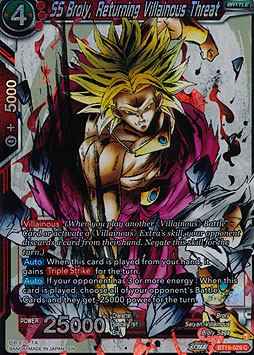 SS Broly, Returning Villainous Threat