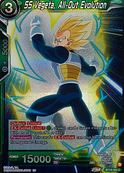 SS Vegeta, All-Out Evolution