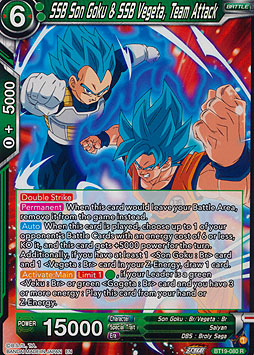 SSB Son Goku & SSB Vegeta, Team Attack