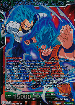 SSB Son Goku & SSB Vegeta, Team Attack