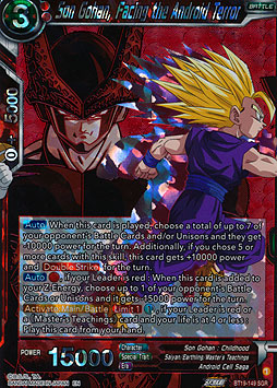 Son Gohan, Facing the Android Terror