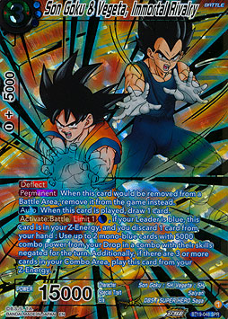 Son Goku & Vegeta, Immortal Rivalry