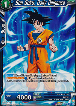 Son Goku, Daily Diligence