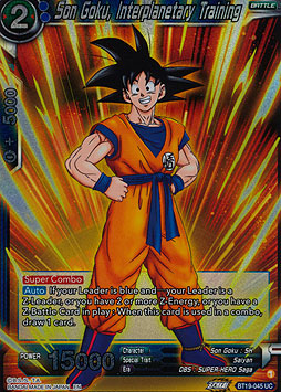 Son Goku, Interplanetary Training