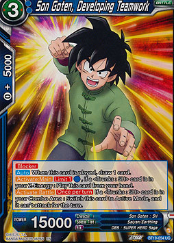 Son Goten, Developing Teamwork