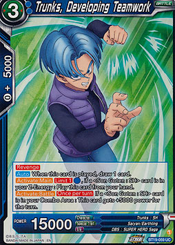 Trunks, Developing Teamwork