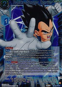 Vegeta, Stronger Together
