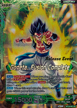 Veku // Gogeta, Fusion Complete