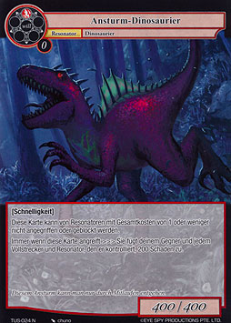 Ansturm Dinosaurier