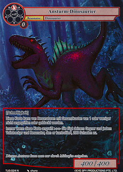 Ansturm Dinosaurier