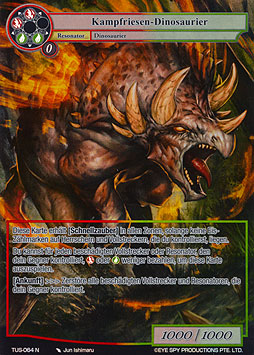Kampfriesen-Dinosaurier