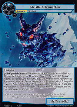 Metalloid: Kaninchen