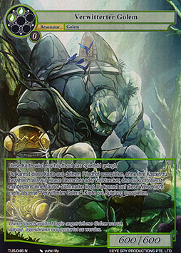 Verwitterter Golem
