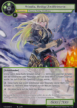 Windia, Heilige Zwölfritterin
