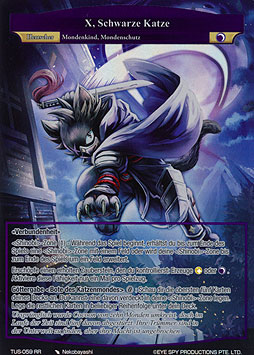 X, Schwarze Katze