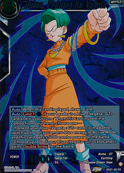 Bulma, Fighting for Vegeta