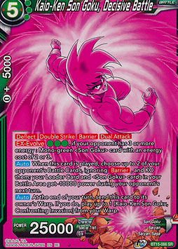 Kaio-Ken Son Goku, Decisive Battle
