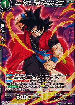 Son Goku, True Fighting Spirit