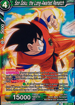 Son Goku, the Long-Awaited Rematch